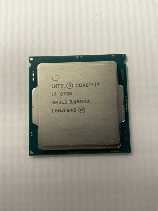 Intel Core i7-6700 @3.40GHz CPU ONLY  -