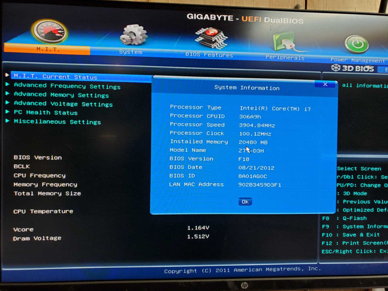 Custom PC - Intel i7-3770k @ 3.50 GHZ 20gb ddr3 GTX 780ti 3GB 750W PSU