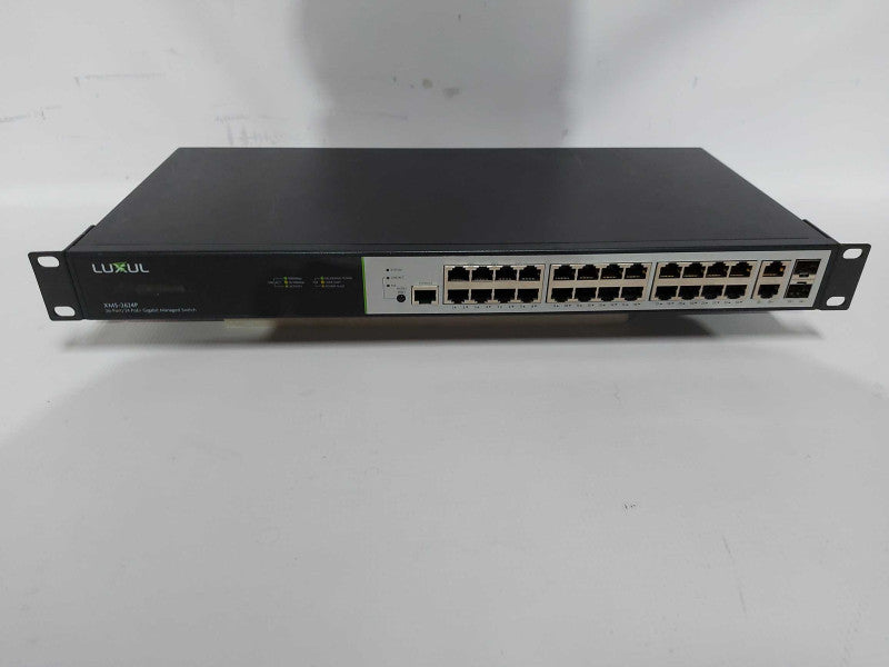 LUXUL XMS-2624P Gigabit PoE Switch - Factory Reset #