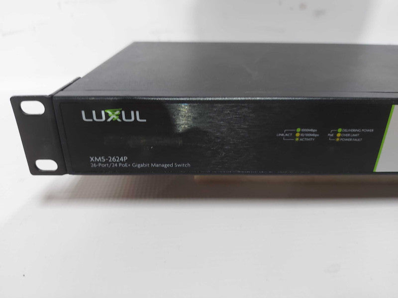 LUXUL XMS-2624P Gigabit PoE Switch - Factory Reset #
