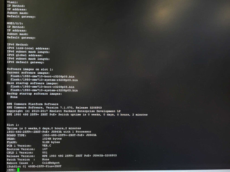 HPE Officeconnect 1950 JG963a 48G 2SFP+2XGT Poe+ Q$