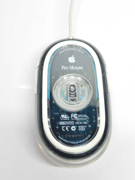 Apple Mac Pro Mouse M5769 Black/Clear USB Wired Optical Mouse iMac