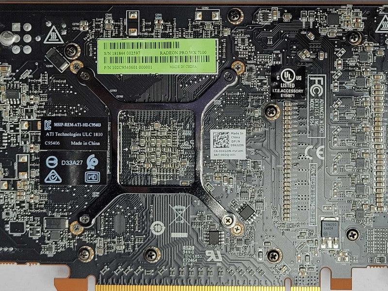 AMD RADEON PRO WX7100 GRAPHICS CARD WX 7100 8GB _