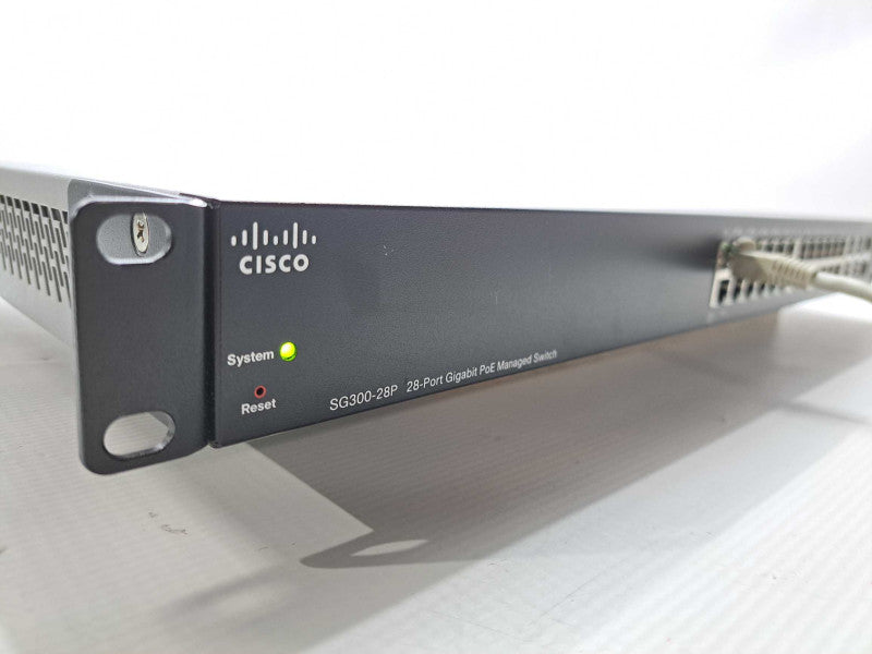 Cisco SG300-28P 28-Port Gigabit PoE Managed Switch )