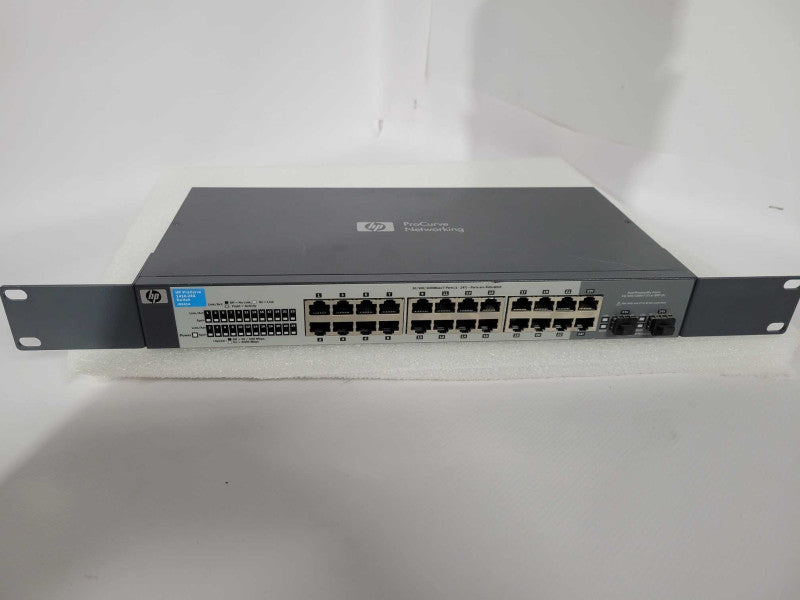 HP ProCurve 1410-24G J9561A 24 Port Gigabit Ethernet Switch 2 SFP !