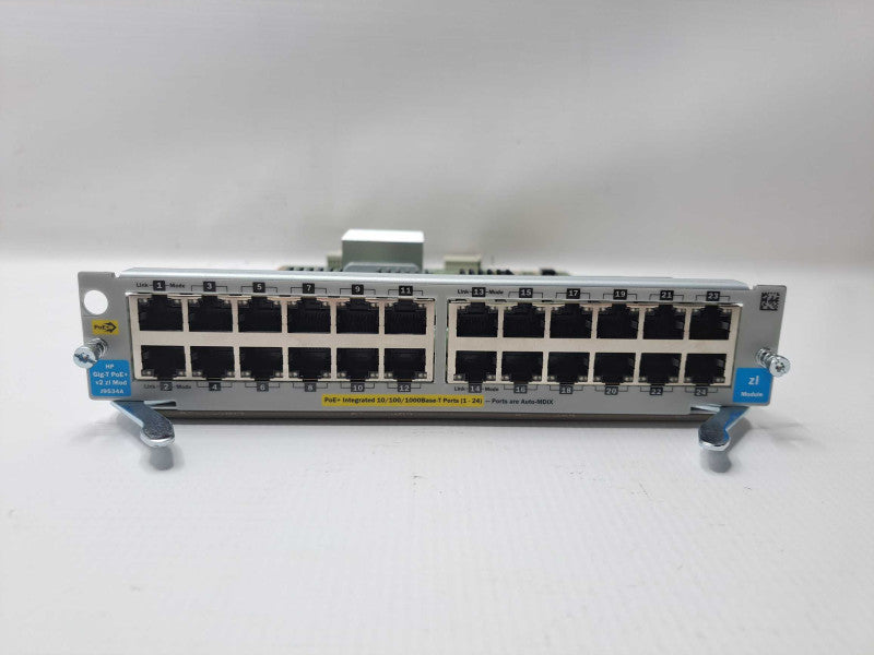 HP Gig-T PoE+ v2 zl Mod 24-Port Gigabit PoE+ Expansion Module J9534A Q)