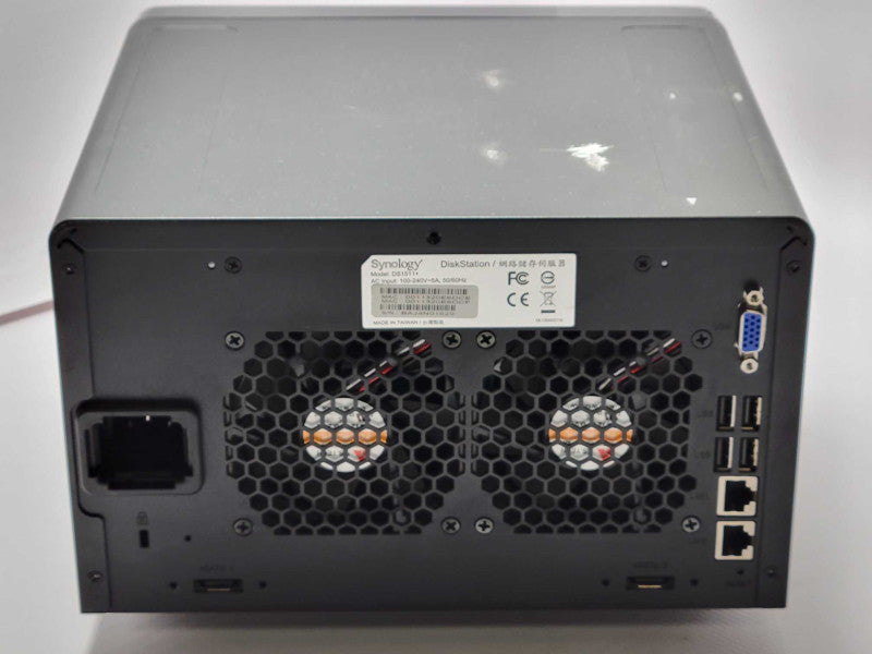 Synology DS1511+ DiskStation 5-Drive Bay NAS w/ 5x HDD Trays, READ _