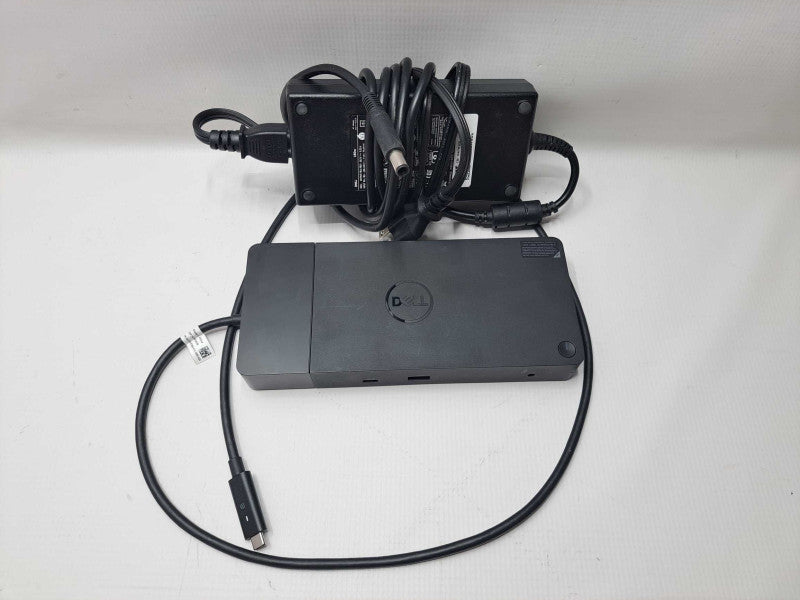 Dell WD19 USB Type-C Docking Station Black K20A Fully Tested + 180W Adapter Q)