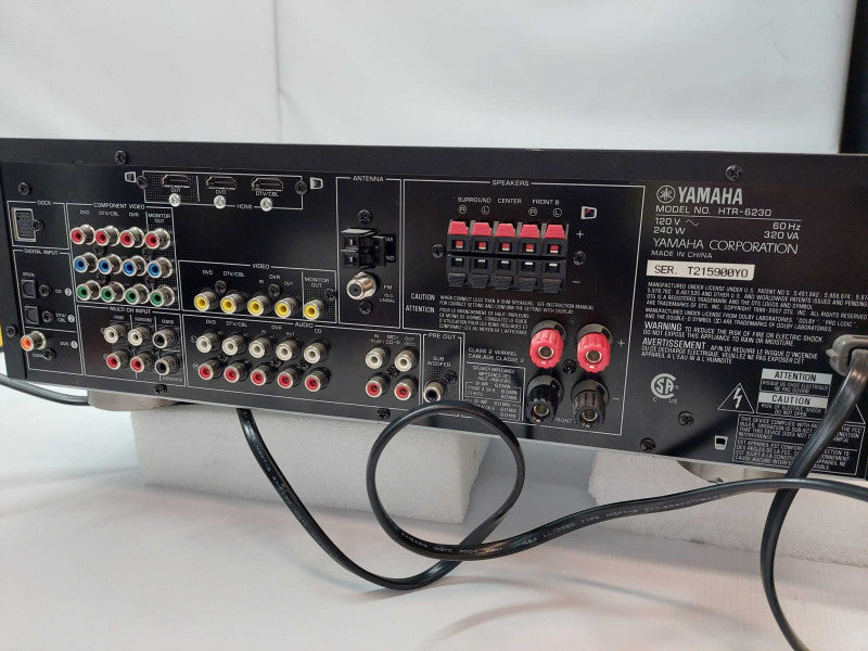 Yamaha Natural Sound AV Receiver Model: HTR-6230