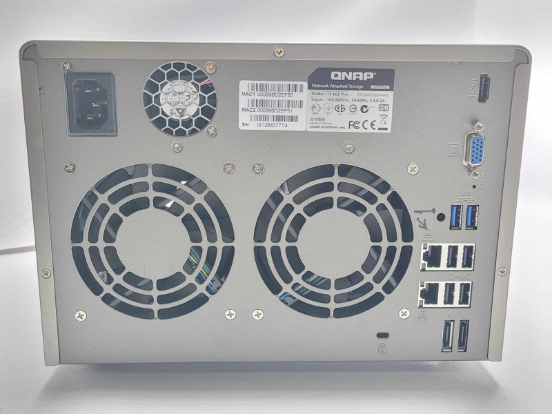 QNAP TS-669 Pro 6 Bay Network Attached Storage _