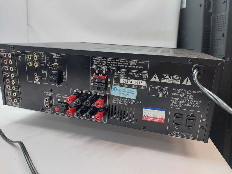 Denon Precision Audio Component AV Surround Receiver Model: AVR-1500