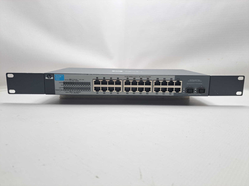 HP ProCurve 1410-24G Gigabit Switch J9561A + Rackmount Ears )