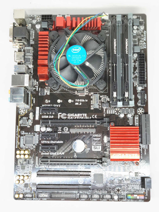Intel Core i7-4790 | Gigabyte GA-Z97X-SLI | 16GB RAM | M.2 |  I/O PLATE