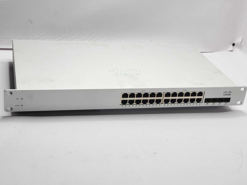 Cisco Meraki MS220-24P 24-Port PoE GbE Managed Switch CLAIMED, READ _