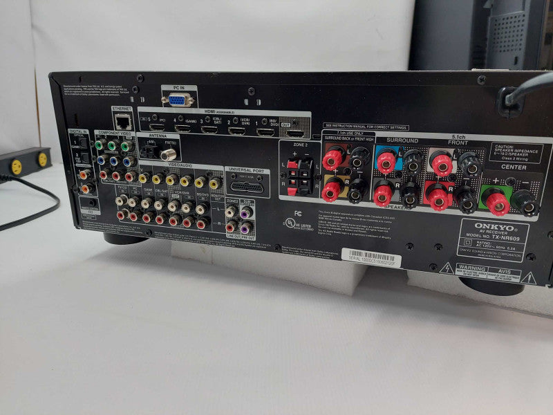 Onkyo AV Receiver  Model: TX-NR609