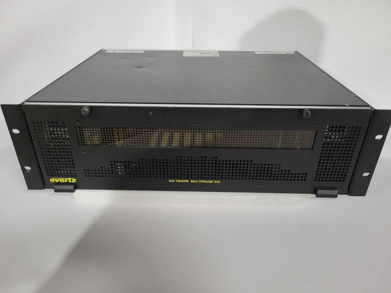 Evertz 7800FR 15-Slot MultiFrame With 4x Modules & 2x PSU *Read Module Info !