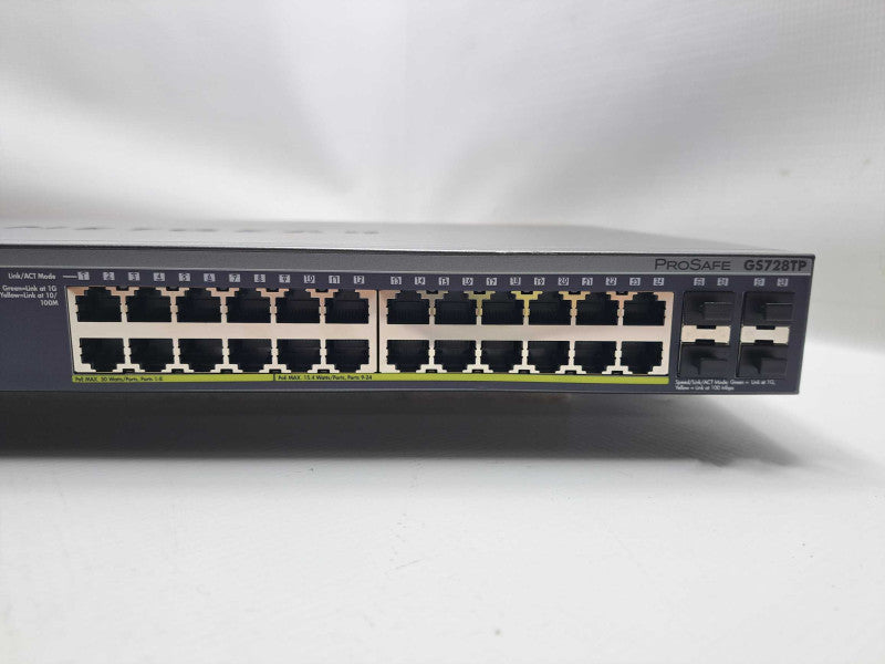 Netgear ProSafe GS728TP 24-Port Gigabit PoE Ethernet Switch )