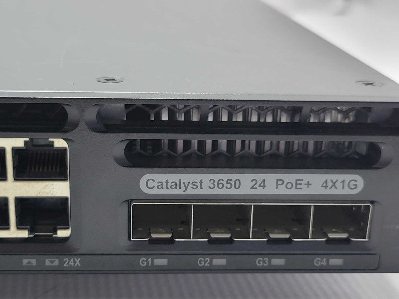 Cisco WS-C3650-24PS-S 24 Port 1GbE POE+ IP Base L3 Managed switch _