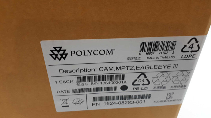 New Polycom 1624-08283-001 EagleEyeIII Video Conferencing HD Camera New &