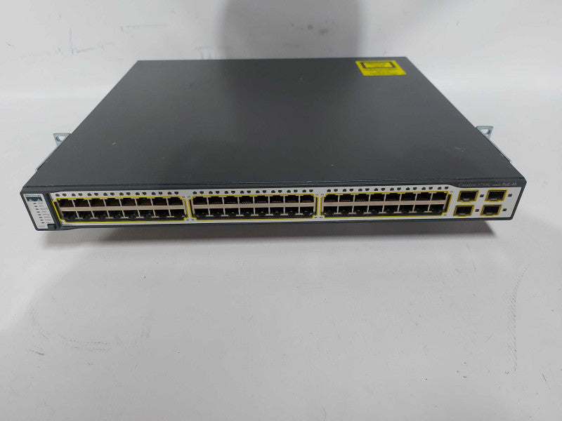 Cisco Catalyst 3750G Series PoE-48 WS-C3750G-48PS-S Gigabit PoE  #