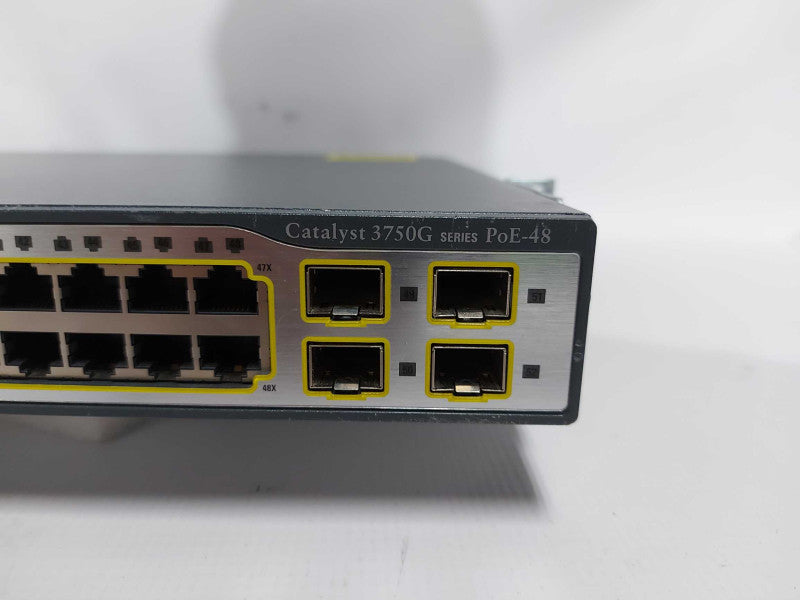 Cisco Catalyst 3750G Series PoE-48 WS-C3750G-48PS-S Gigabit PoE  #