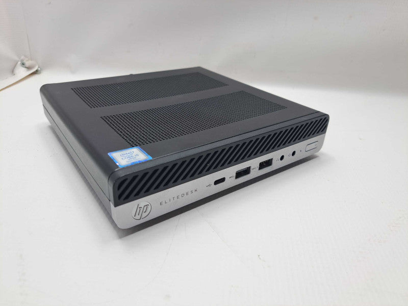 HP EliteDesk 800 G5 USFF i5-9500 @ 3.00GHz 16GB DDR4 256GB NVMe + 90W Adapter )