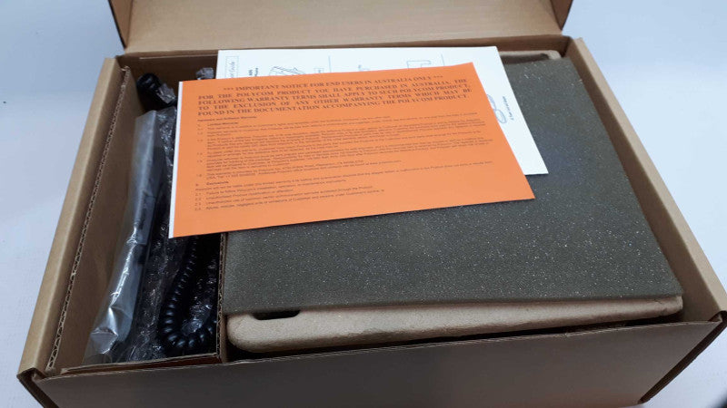 Polycom CX500 Standalone IP phone PoE 2200-44300-025 New  &