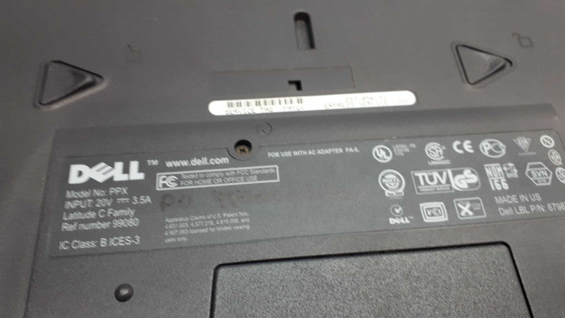 Dell Latitude CPt Model PPX Laptop As Is No Cords For Parts Not Tested &