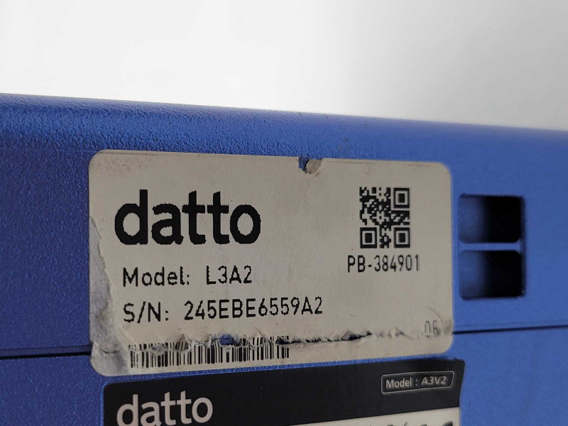 Datto ALTO A3V2 1-Bay NAS with 3TB HDD, READ Q_