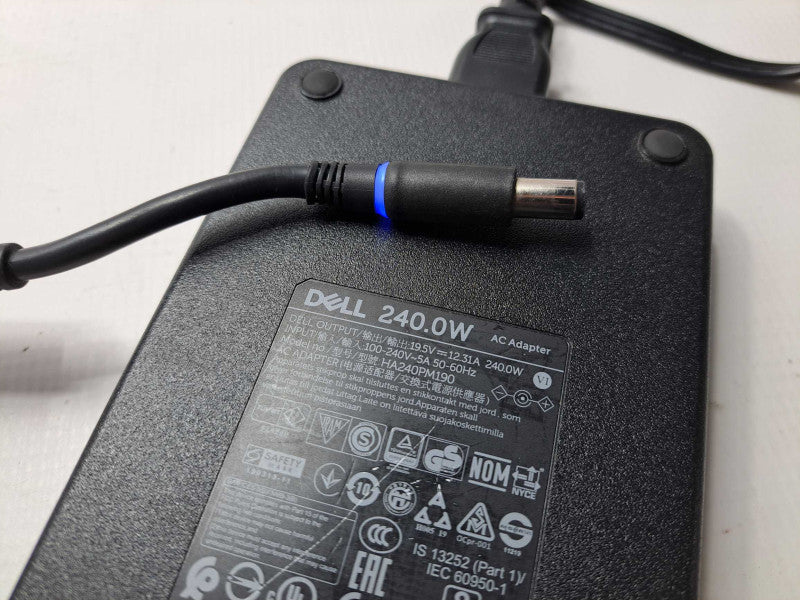 Genuine Dell 240W 19.5V 12.3A AC Power Adapter Big Tip (HA240PM190) )