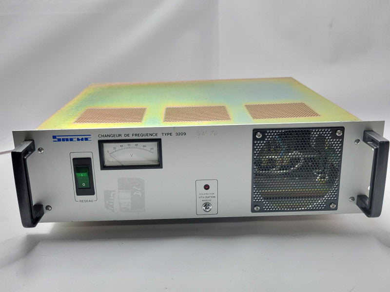 SAEME frequency changer type 3209 Fontenay 94120 F4376, READ _