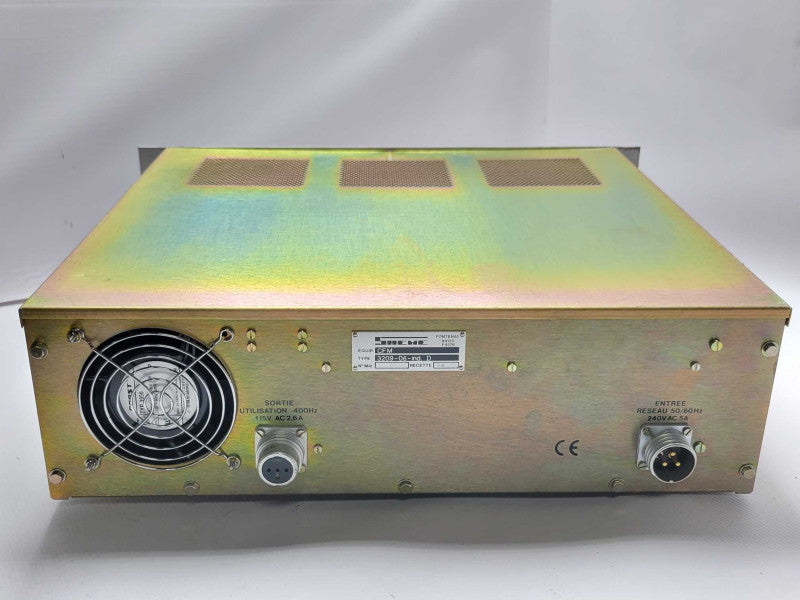 SAEME frequency changer type 3209 Fontenay 94120 F4376, READ _