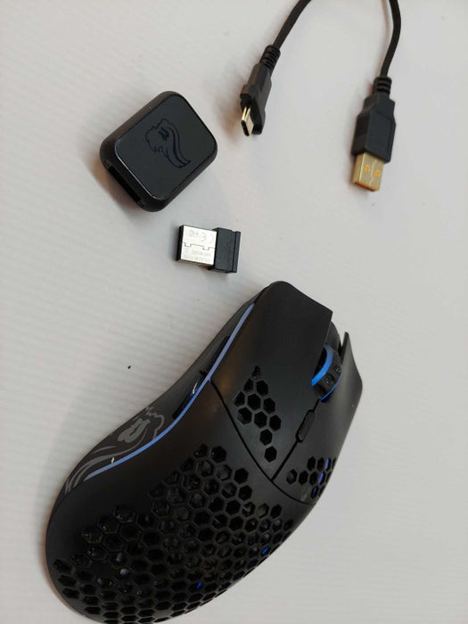 Glorious PC Gaming Race Mouse wired/or wireless with dongle Model: O Wireless