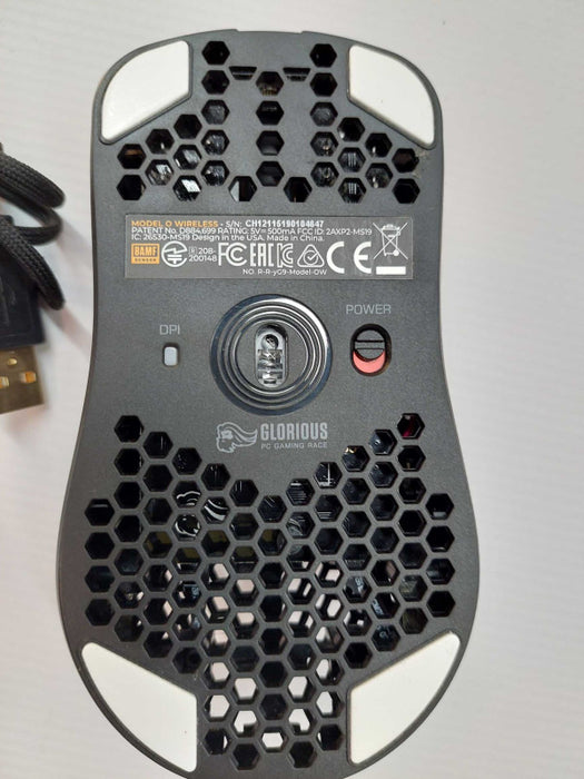 Glorious PC Gaming Race Mouse wired/or wireless with dongle Model: O Wireless