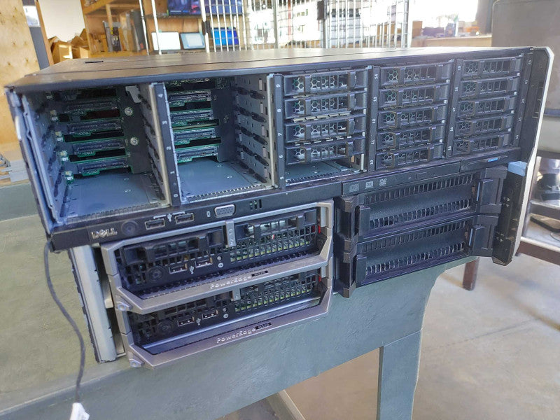 Dell PowerEdge VRTX server chassis 2x Blades M520 - READ BELOW #