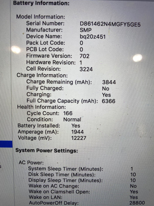 Apple MacBook Pro Retina 13\\" Early 2015 Core i5-5287U 16GBRAM 256GB SSD READ!