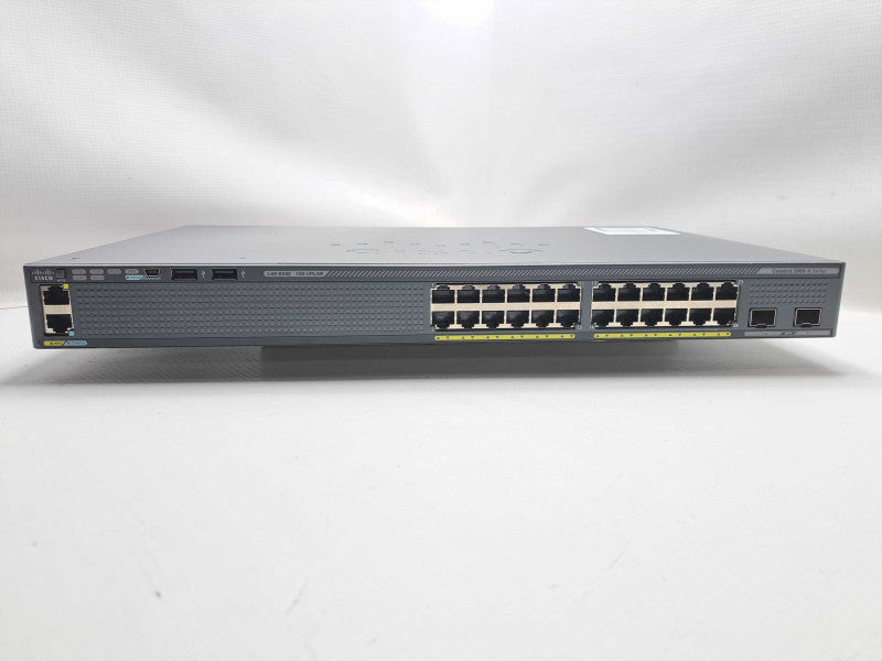 Cisco WS-C2960X-24TD-L 24-Port Gigabit Managed Switch w/ 2-Port 10GbE SFP+ )