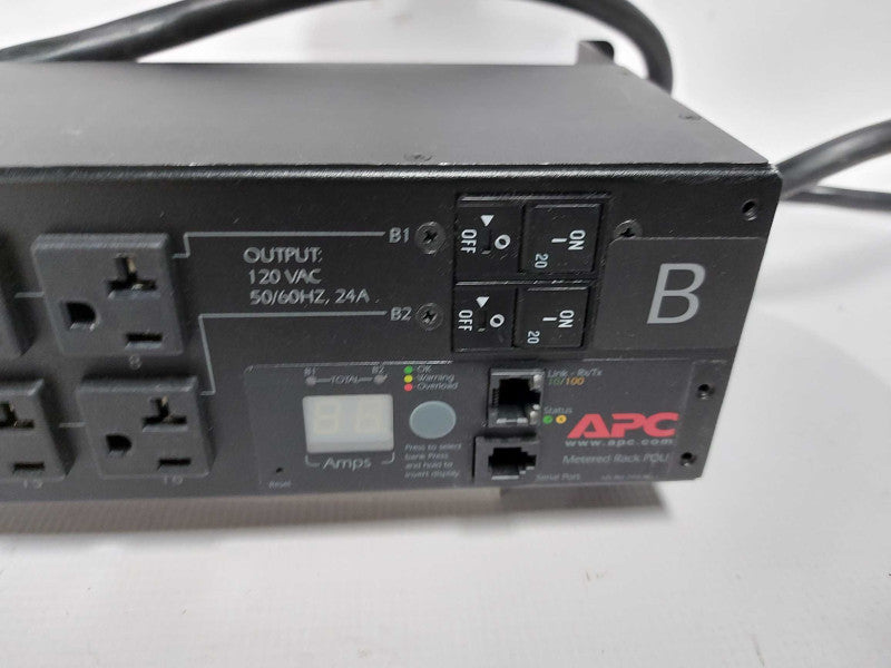 APC AP7802 Metered Rack 1.92kVA PDU  Q#