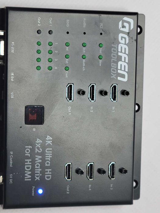 GEFEN GTB-HD4K2K-442-BLK 4x2 Matrix Switcher  _