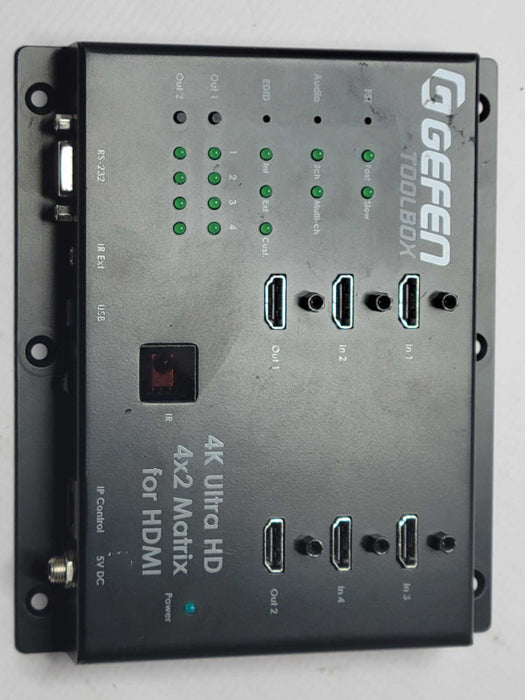GEFEN GTB-HD4K2K-442-BLK 4x2 Matrix Switcher  _