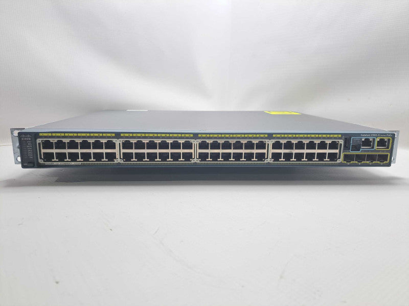 Cisco WS-C2960S-48LPS-L 48-Port Gigabit POE Managed Switch )