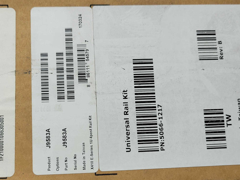 HP J9583A Assembly Universal Rail Kit for HPE Aruba X410 _