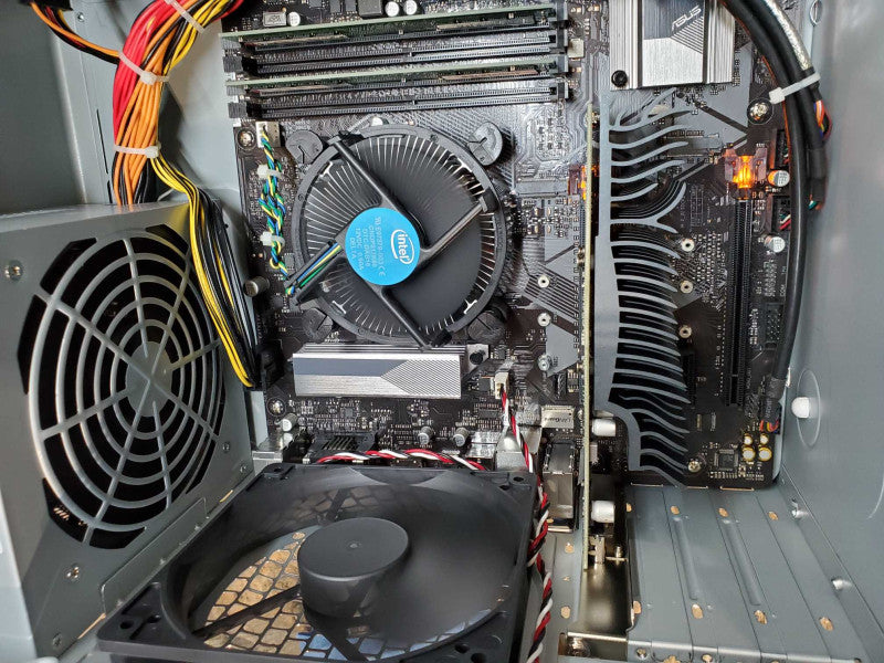 Custom PC - Intel i7-8700 @ 3.20 GHZ 16GB DDR4 GT1030 2GB, 350W PSU