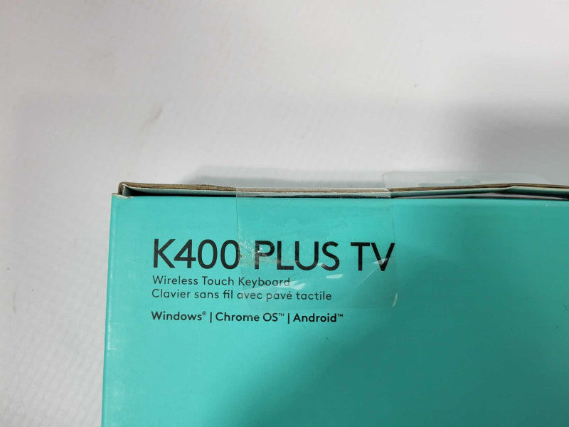Logitech K400 Plus Wireless Touch TV Keyboard Brand New $