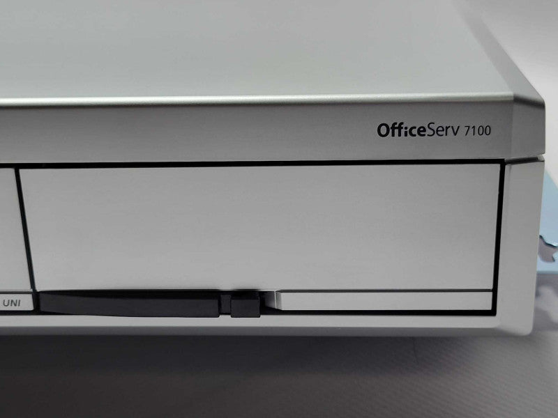 Samsung OfficeServ 7100 phone system with MP10a, UNI module, wall mount READ _