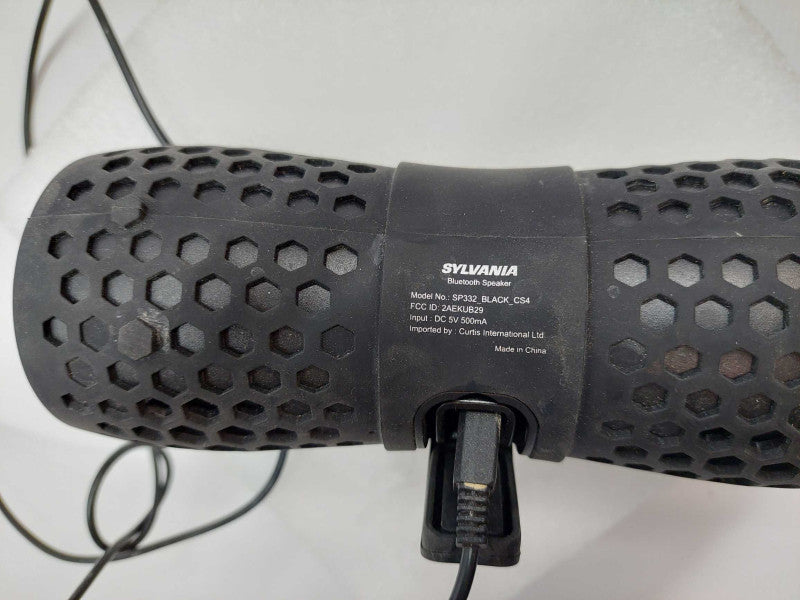 Sylvania Bluetooth Speaker Model: SP332 Black CS4