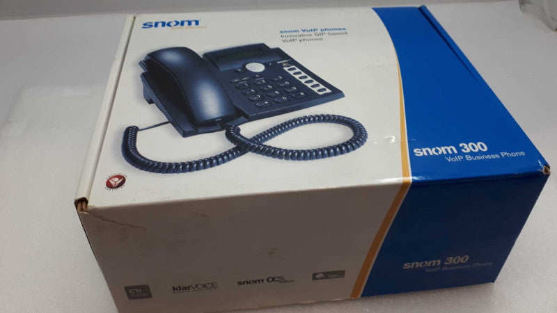 SNOM 300 SIP VOIP POE Phone &