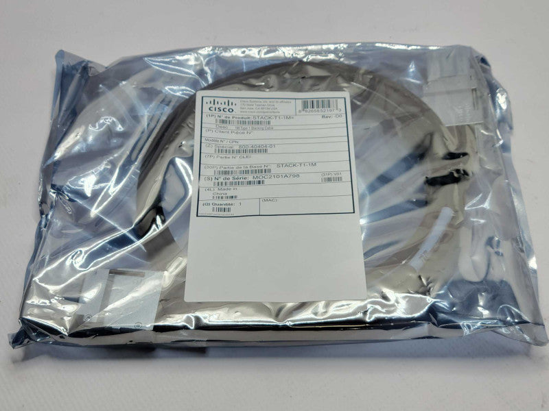 Cisco STACK-T1-1M StackWise-1M Stacking Cable _