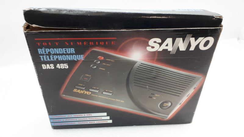 Sanyo Telephone Answering System DAS 485 New &