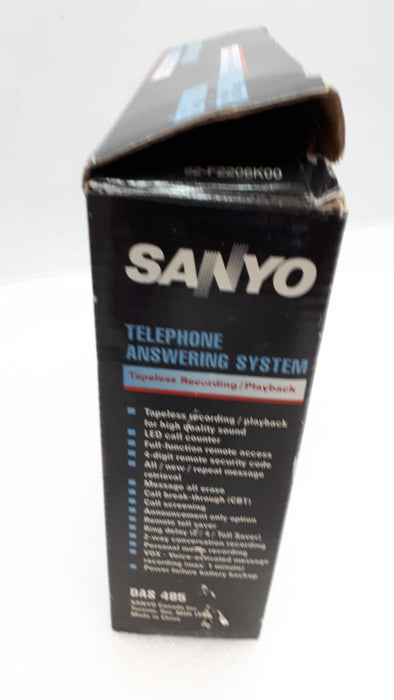Sanyo Telephone Answering System DAS 485 New &